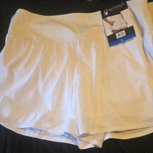 Spyder Women's Athletic White Shorts